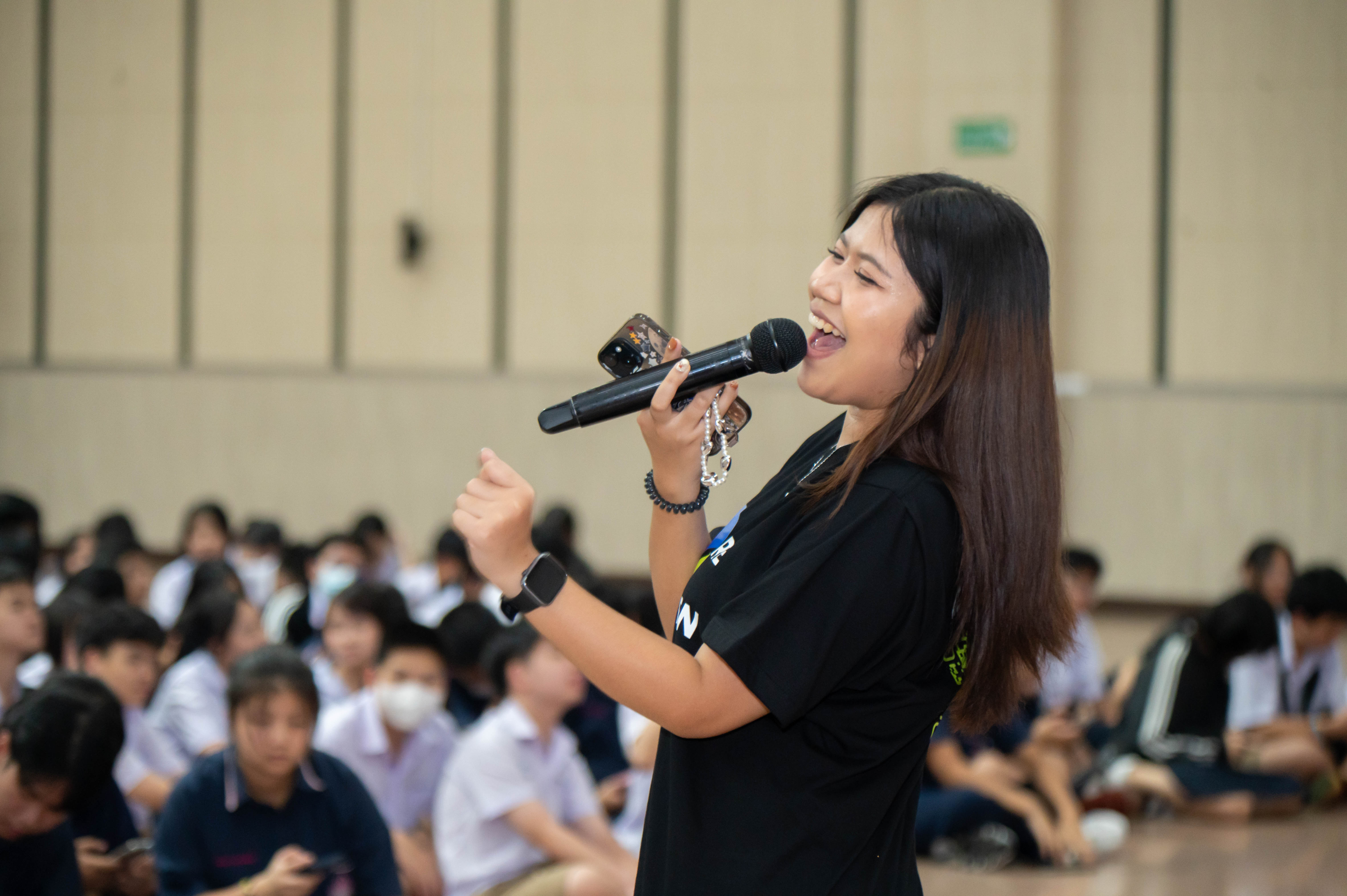 วิทยากร Dare to Learn ถ่ายทอดแนวคิดให้นักเรียน